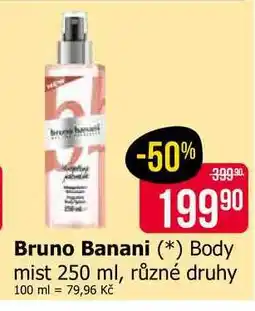 Teta Bruno Banani Body mist 250 ml, různé druhy nabídka