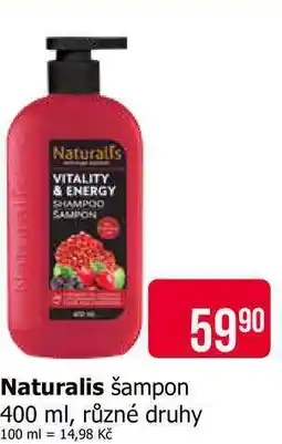 Teta Naturalis šampon 400 ml, různé druhy nabídka
