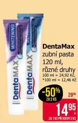 Teta DentaMax zubní pasta 120 ml, různé druhy nabídka