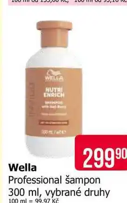 Teta Wella Professional šampon 300 ml, vybrané druhy nabídka