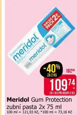 Teta Meridol Gum Protection zubní pasta nabídka