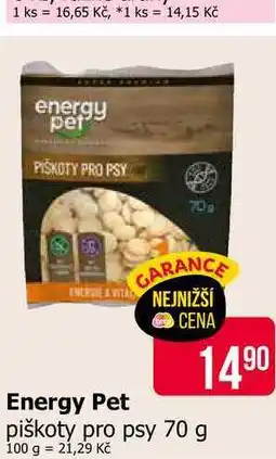 Teta Energy Pet piškoty pro psy nabídka