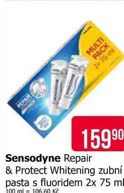 Teta Sensodyne Repair & Protect Whitening zubní pasta s fluoridem nabídka