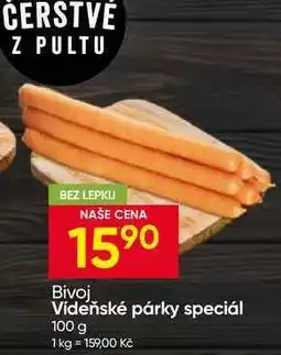 Hruška Bivoj Vídeňské párky speciál nabídka