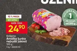Hruška Krásno Amálka šunka nejvyšší jakosti nabídka