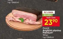 Hruška Anglická slanina Prémium nabídka