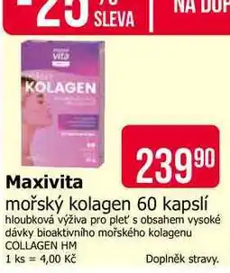 Teta Maxivita mořský kolagen 60 kapslí nabídka