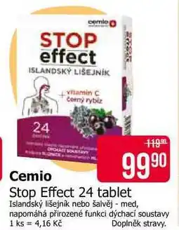 Teta Cemio Stop Effect 24 tablet nabídka
