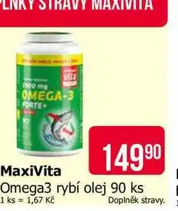Teta Omega3 rybí olej 90 ks nabídka