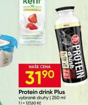 ZOTT Protein drink Plus vybrané druhy