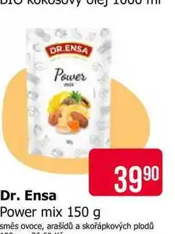 Teta Dr. Ensa Power mix 150 g směs ovoce, arašídů a skořápkových plodů nabídka