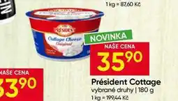 Hruška Président Cottage vybrané druhy nabídka