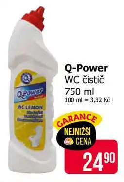 Teta Q-Power WC čistič nabídka