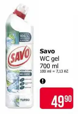 Teta Savo WC gel nabídka