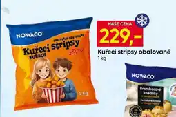 Hruška NOWACO Kuřecí stripsy obalované ZIZU nabídka