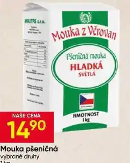 Hruška Mouka pšeničná z Věrovan vybrané druhy nabídka