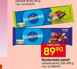 Hruška Studentská pečeť vybrané druhy nabídka