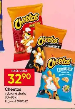 Hruška Cheetos vybrané druhy nabídka