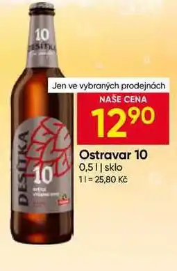 Hruška Ostravar 10 0,5L sklo nabídka