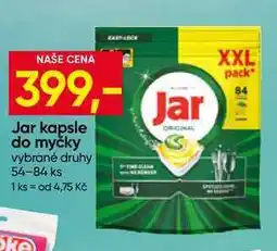 Hruška Jar kapsle do myčky vybrané druhy 54-84 ks nabídka