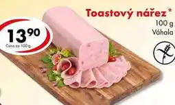 CBA Toastový nářez nabídka