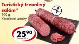 CBA Turistický trvanlivý salám nabídka