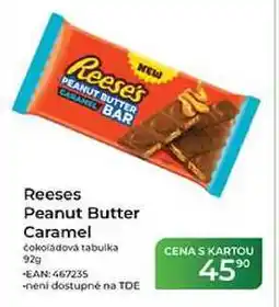 Tamda Foods Reeses Peanut Butter Caramel čokoládová tabulka nabídka