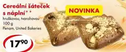 CBA Cereální šáteček s náplní nabídka