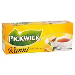 CBA Pickwick Ranní Černý čaj, vybrané druhy 25 sáčků 43g nabídka