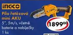 CBA Pila řetězová mini AKU nabídka