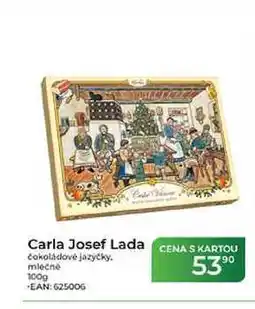 Tamda Foods Carla Josef Lada čokoládové jazýčky mléčné nabídka