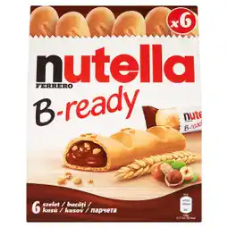 Tamda Foods Nutella B-ready 6 x 22g 132g nabídka