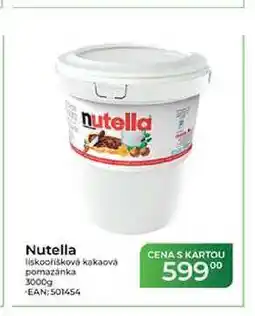 Tamda Foods Nutella lískooříšková kakaová pomazánka nabídka