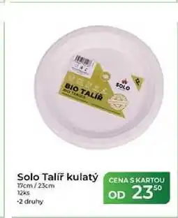 Tamda Foods Solo Talíř kulatý 17cm/23cm 12ks nabídka