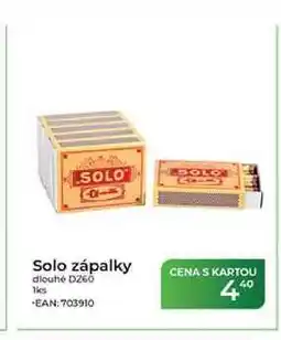 Tamda Foods Solo zápalky dlouhé D260 nabídka