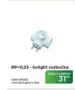 Tamda Foods RP=0,23 - Solight rozbočka nabídka