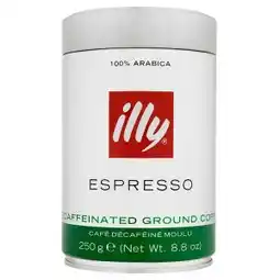 Tamda Foods illy Espresso bezkofeinová mletá káva nabídka
