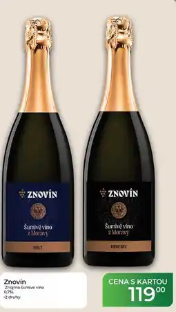 Tamda Foods Znovín Znojmo šumivé víno nabídka