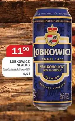 Tamda Foods LOBKOWICZ NEALKO Nealkoholického světlé 0,51 nabídka