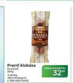 Tamda Foods Prantl klobása Dunajská nabídka