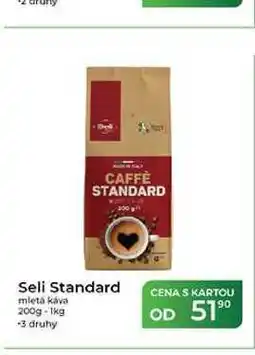 Tamda Foods Seli Standard mletá káva 200g-1kg nabídka
