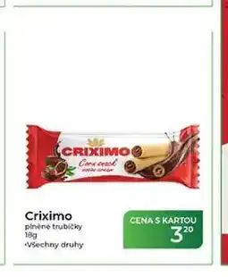 Tamda Foods Criximo plněné trubičky nabídka