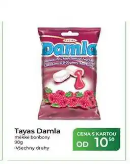 Tamda Foods Tayas Damla měkké bonbony nabídka