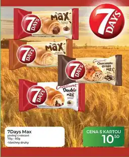 Tamda Foods 7Days Max plněný croissant 70g-80g nabídka