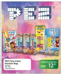 Tamda Foods PEZ Fizzy Giant, Monster Bag bonbony 46g-60g nabídka