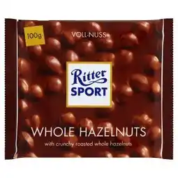Tamda Foods Ritter Sport Mléčná čokoláda s celými praženými jádry lískových ořechů 100g nabídka