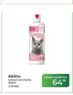 Tamda Foods Akinu šampon pro kočky nabídka