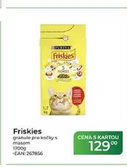 Tamda Foods Friskies granule pro kočky s masem nabídka