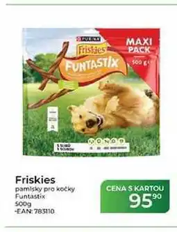 Tamda Foods Friskies pamlsky pro kočky Funtastix nabídka