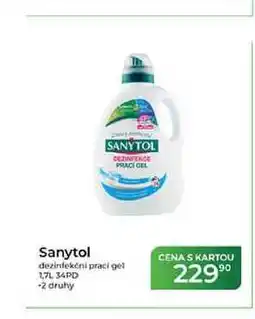 Tamda Foods Sanytol dezinfekční prací gel 1,7L 34PD nabídka
